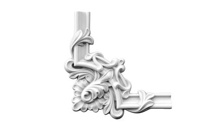 Угловой элемент для молдингов